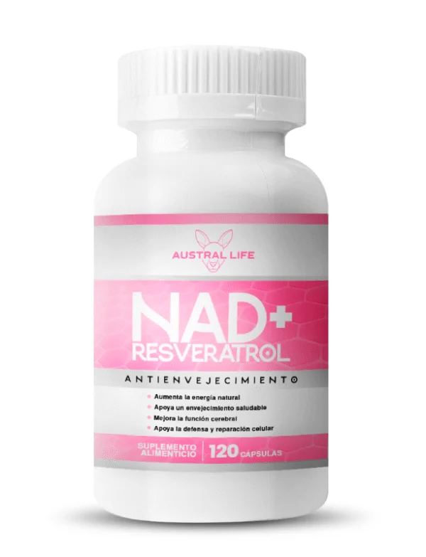 NAD+ Resveratrol - 120 Cápsulas