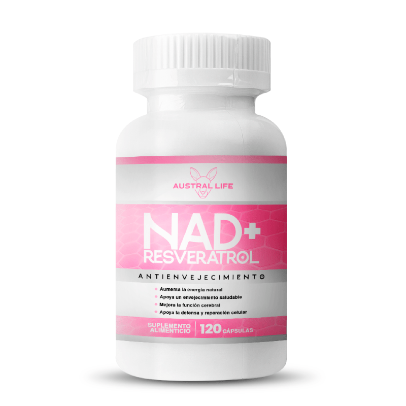 NAD+ Resveratrol - 120 Cápsulas