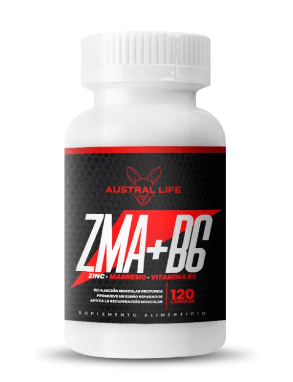 Zma + B6 Zinc Magnesio 120 Cápsulas - Austral Life