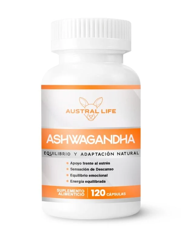 Ashwagandha - Equilibrio y Adaptación Natural - 120 Cápsulas